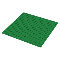 3867 BASEPLATES Green Baseplate 16 x 16 